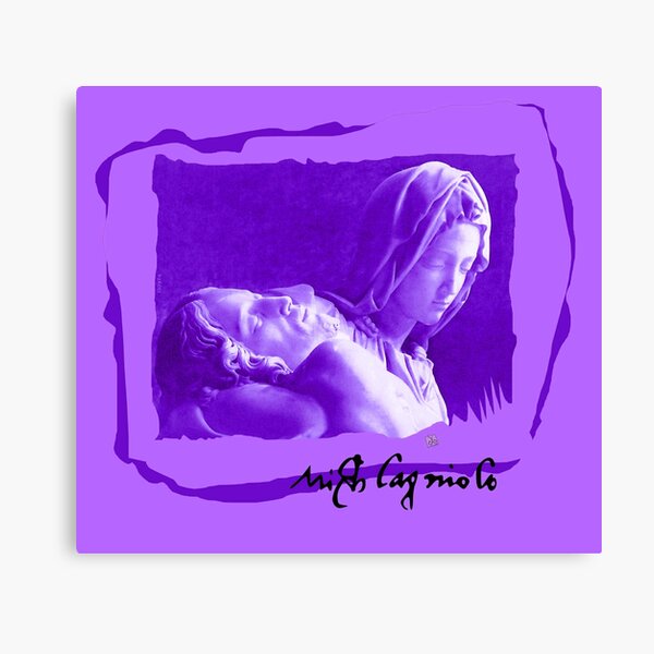 Item preview, Michelangelo Buonarroti, Pieta (Design by ACCI) with his signature designed and sold by VanyssaGraphics.