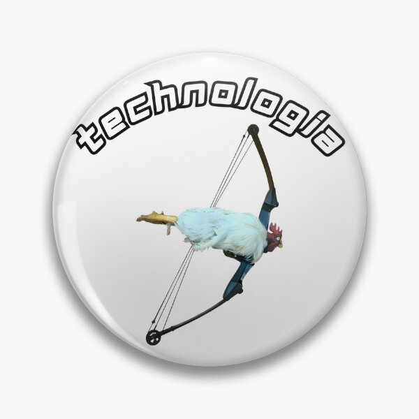Item preview, Technologia Chicken Launch | Absurd Futuristic Humor Art, Hotshot Meme designed and sold by PING 999 STUDIO.