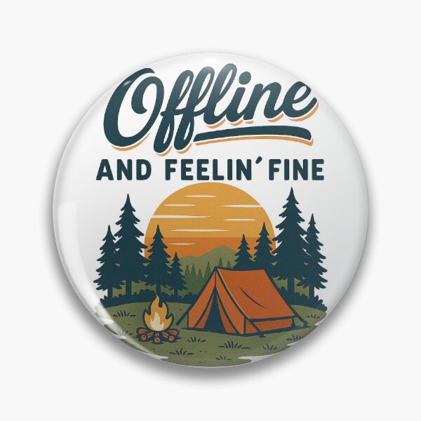 Item preview, Offline feeling fine retro design designed and sold by Petersnook.
