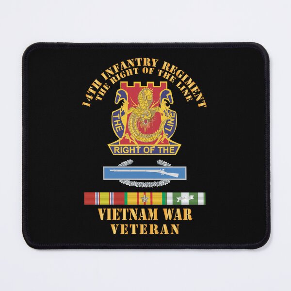 Item preview, Army - DUI - 14th Infantry Regiment The right of the line w CIB - VN SVC X 300 designed and sold by Military Insignia Products.