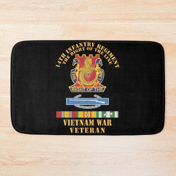 Item preview, Army - DUI - 14th Infantry Regiment The right of the line w CIB -  VN SVC X 300 designed and sold by Military Insignia Products.