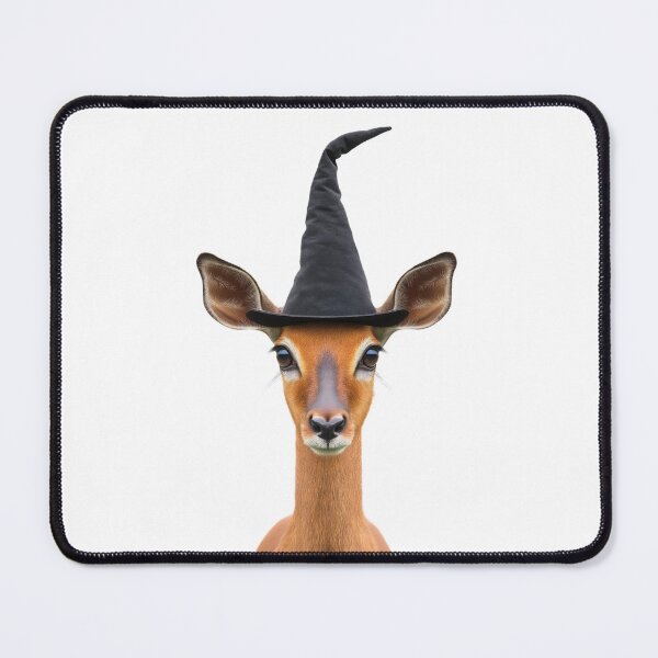 Item preview, Impala Wearing Halloween Witch Hat designed and sold by LazyOwlStore.
