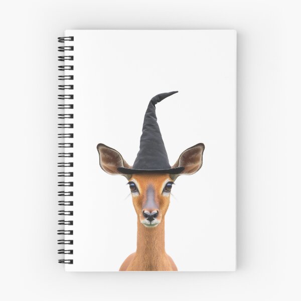 Item preview, Impala Wearing Halloween Witch Hat designed and sold by LazyOwlStore.