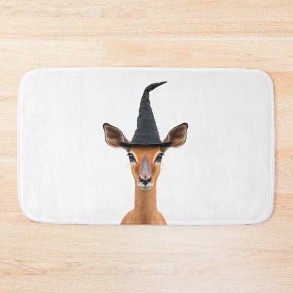 Item preview, Impala Wearing Halloween Witch Hat designed and sold by LazyOwlStore.