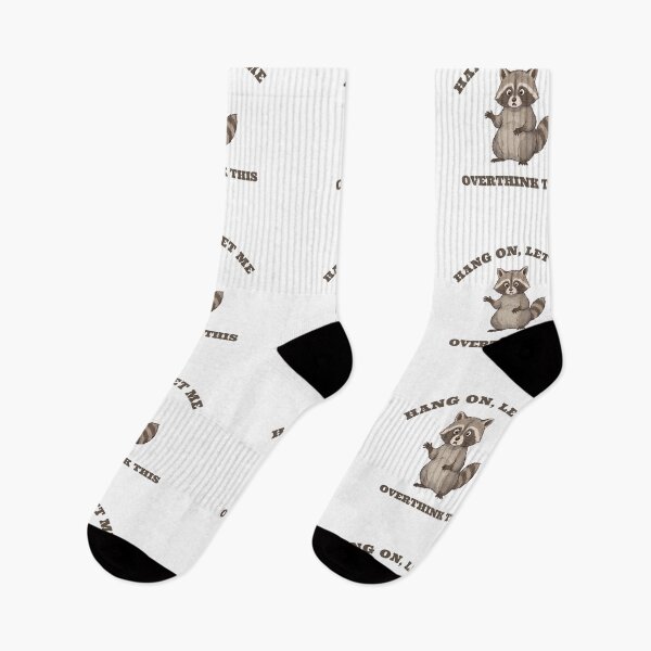 Item preview, Hang on, let me overthink this Raccoon designed and sold by MargLandmeter.