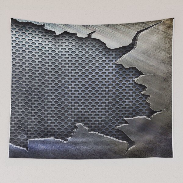 Item preview, Metal Carbon Mesh effect designed and sold by leen12 Art Designs Prints.