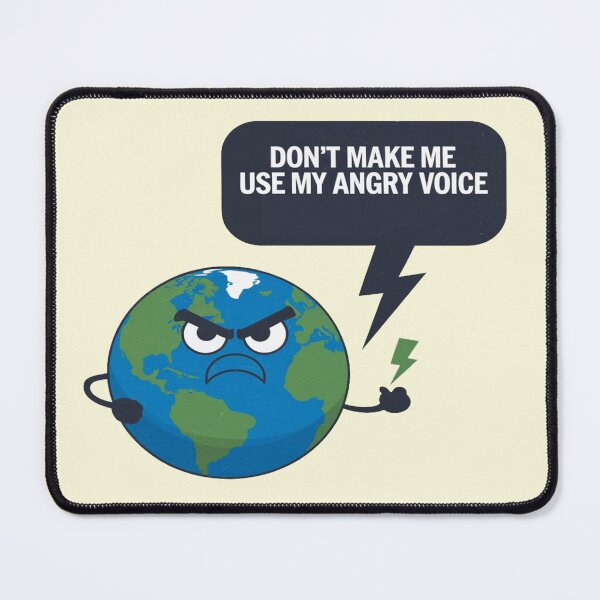 Item preview, Angry Earth – Earth Day 2025 designed and sold by Rajasekar.