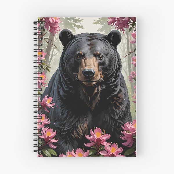 Item preview, West Virginian Bear and Rhododendrons designed and sold by taiche.