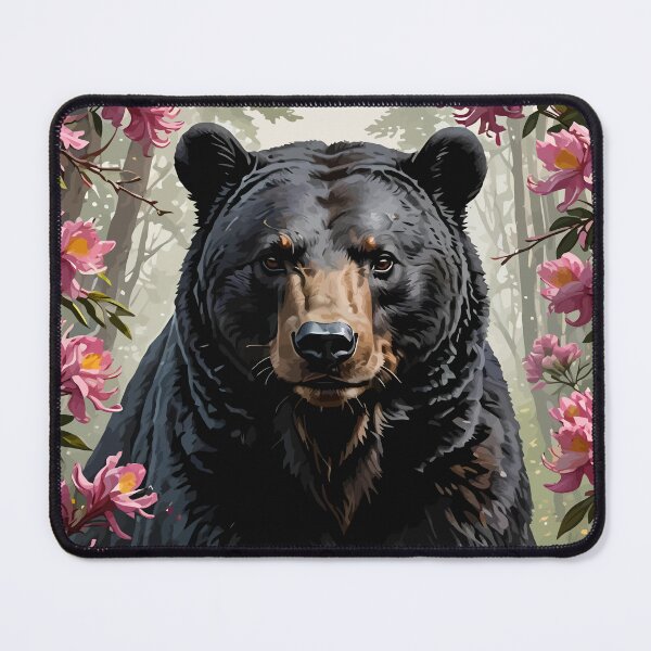 Item preview, West Virginian Bear and Rhododendrons designed and sold by taiche.