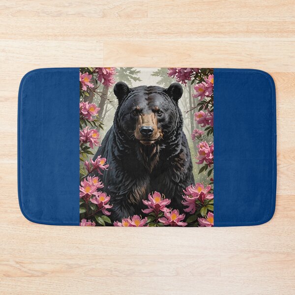 Item preview, West Virginian Bear and Rhododendrons designed and sold by taiche.