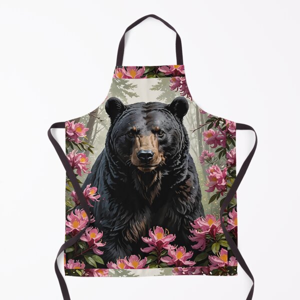 Item preview, West Virginian Bear and Rhododendrons designed and sold by taiche.