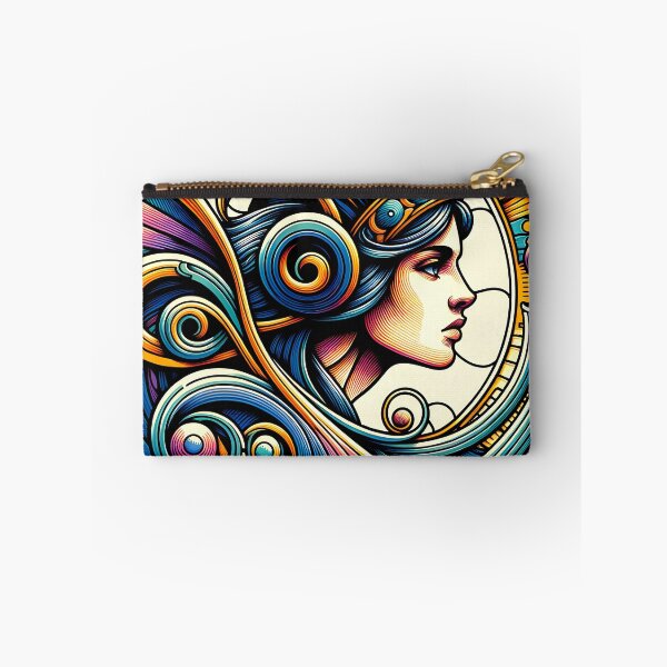Item preview, Clarity is Kindness – Elegant Virgo Zodiac Art Nouveau Design designed and sold by NSB-Design.