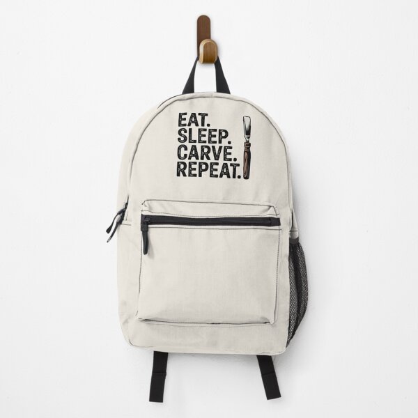 Item preview, Eat. Sleep. Carve. Repeat. designed and sold by Jollys-ArtShop.