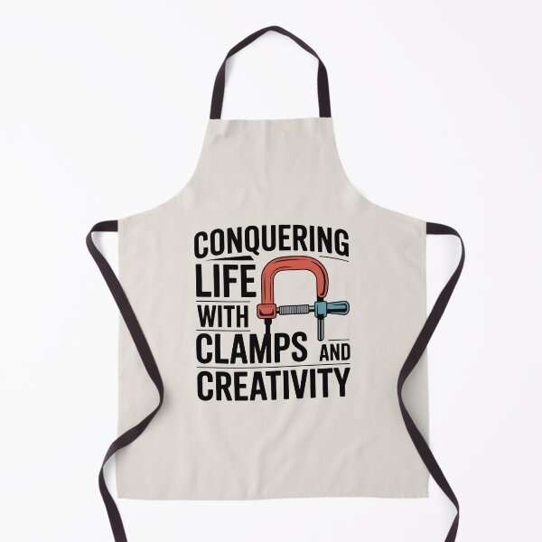 Item preview, Conquering Life with Clamps and Creativity designed and sold by Jollys-ArtShop.