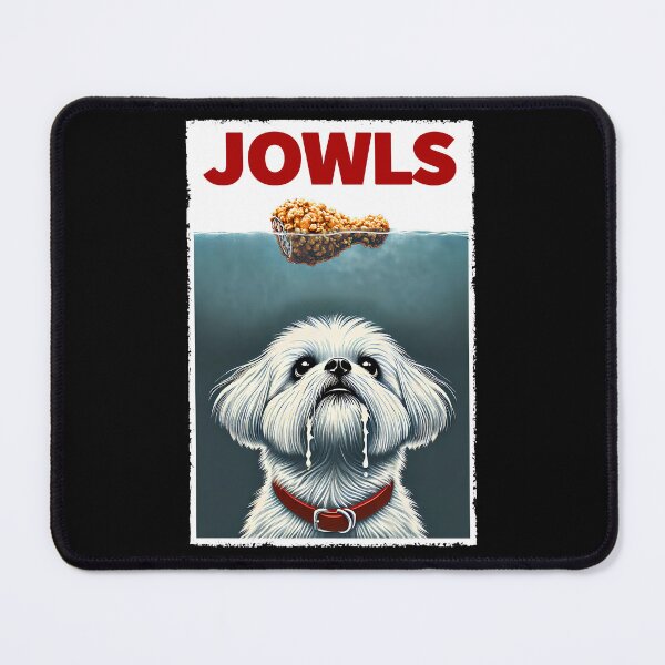 Item preview, Funny Maltese and Fried Chicken Parody Jowls Dog Lover designed and sold by Kimberley King Art  King Art.