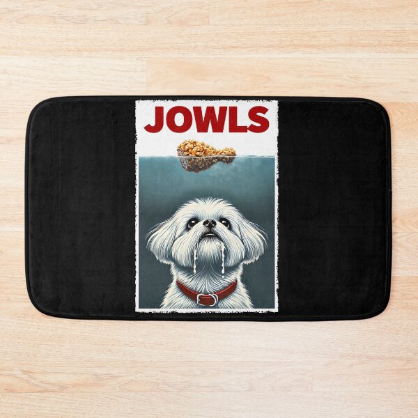 Item preview, Funny Maltese and Fried Chicken Parody Jowls Dog Lover designed and sold by Kimberley King Art  King Art.