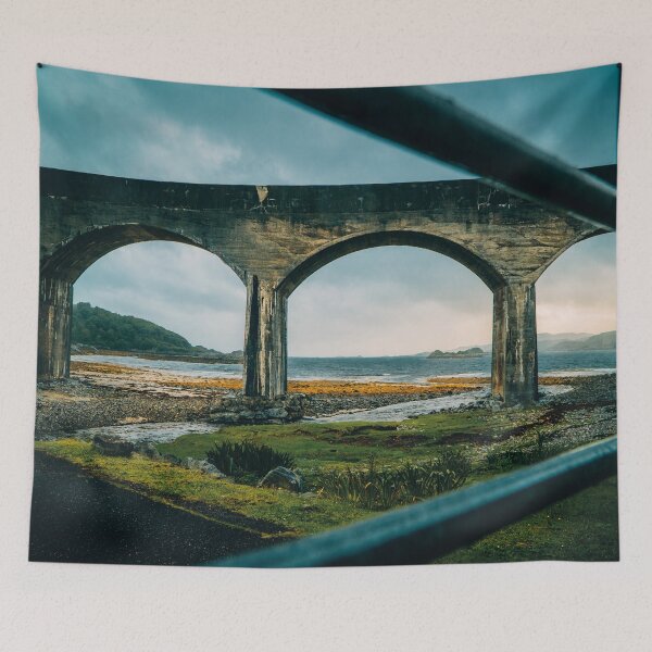 Artikelvorschau, Brücke Isle of Skye | Schottisches Hochland | Schottland entworfen und verkauft von Droneratravels.
