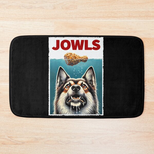 Item preview, Funny Norwegian Elkhound and Fried Chicken Parody Jowls Dog Lover designed and sold by Kimberley King Art  King Art.