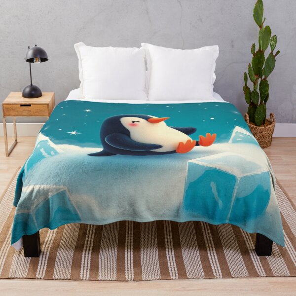 Item preview, cute penguin in the ice designed and sold by Mauswohn.