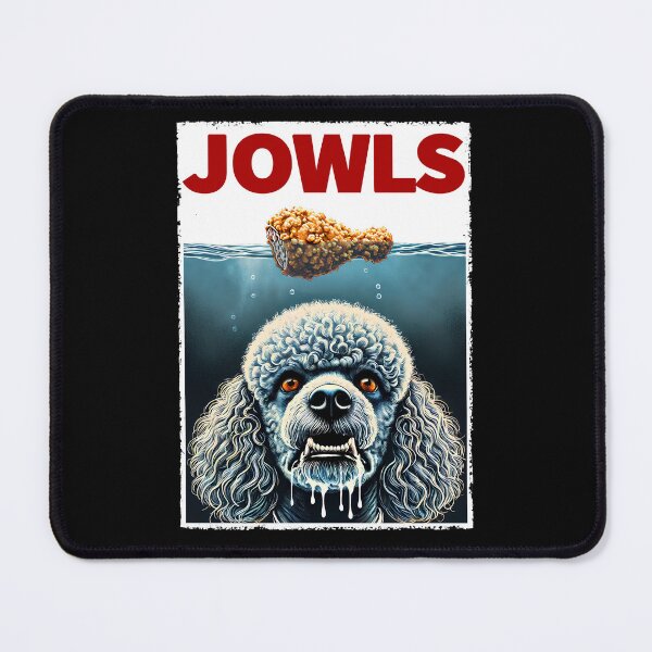 Item preview, Funny Poodle and Fried Chicken Parody Jowls Dog Lover designed and sold by Kimberley King Art King Art.