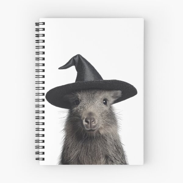 Item preview, Javelina Wearing Halloween Witch Hat designed and sold by LazyOwlStore.