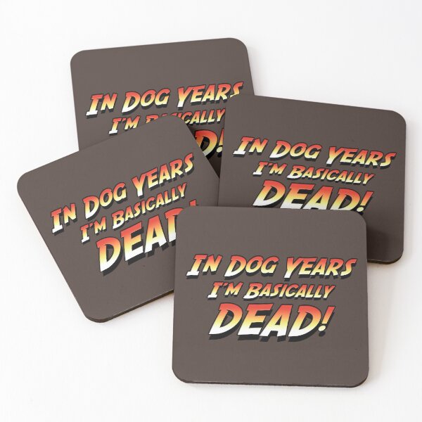 Item preview, Dog Years designed and sold by SideQuest - Scribbled Chaos!.