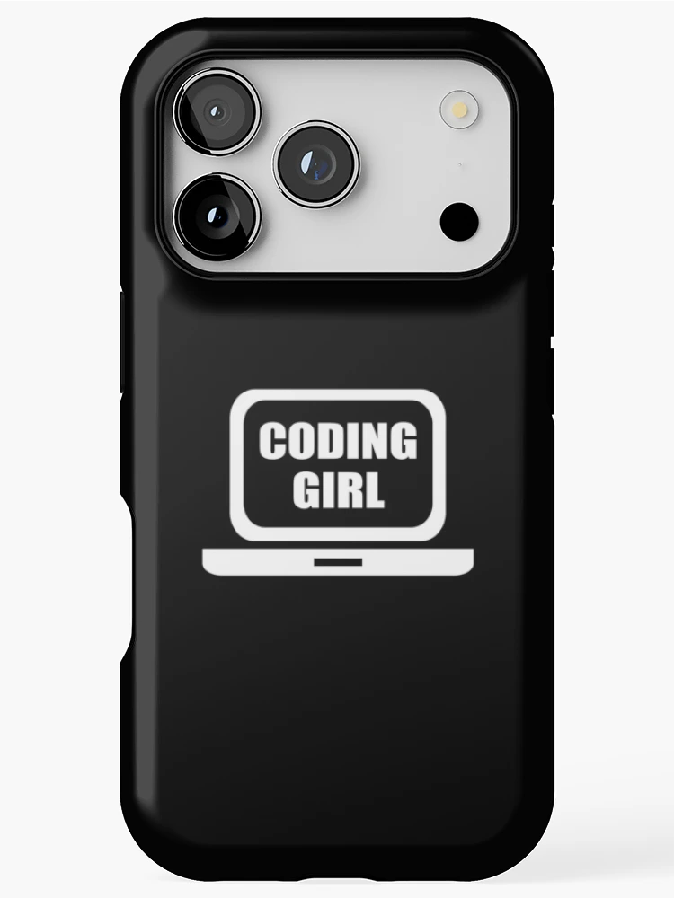 Thumbnail 1 of 4, iPhone Case, Coding Girl designed and sold by KeepOnCoding.