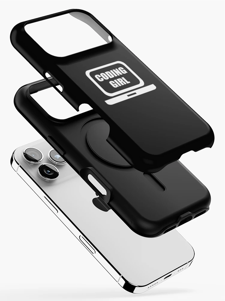 Thumbnail 2 of 4, iPhone Case, Coding Girl designed and sold by KeepOnCoding.