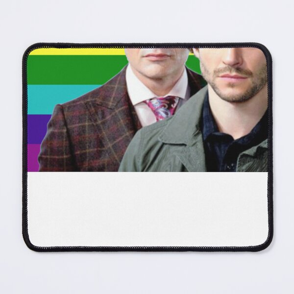 Item preview, Hannibal and will graham gay pride flag designed and sold by chromaticanico.