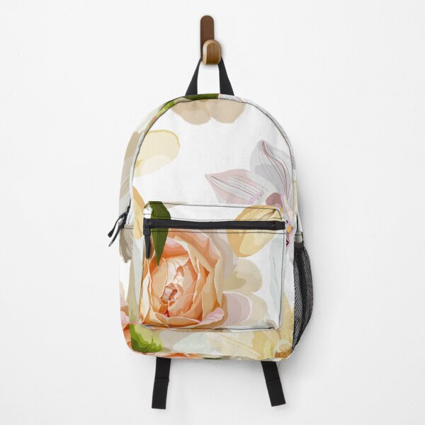 Item preview, Elegant floral pattern with hand draw daisy camomile, roses, lily flowers and leaves. designed and sold by MatyKotiv.