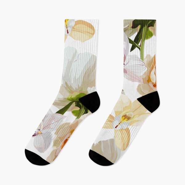 Item preview, Elegant floral pattern with hand draw daisy camomile, roses, lily flowers and leaves.  designed and sold by MatyKotiv.