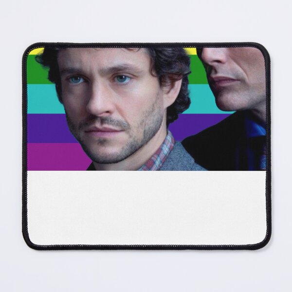 Item preview, Hannibal lecter and will graham gay pride flag designed and sold by chromaticanico.
