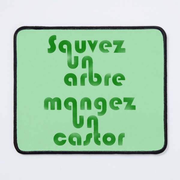Item preview, Save a tree eat a beaver - green designed and sold by BeJahMan.