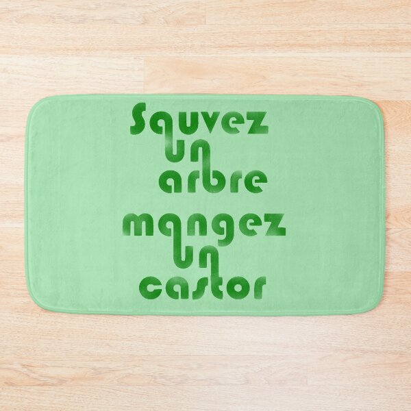 Item preview, Save a tree eat a beaver - green designed and sold by BeJahMan.
