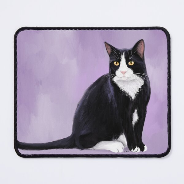 Item preview, Tuxedo Cat Mozart (Mo) designed and sold by Sarah Draws Stuff.