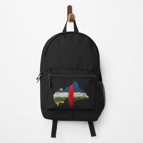 Item preview, Painted Central African flag designed and sold by ilakz.