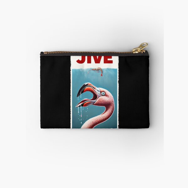 Item preview, Funny Flamingo and Shrimp Parody Jive Flamingo Lover designed and sold by Kimberley King Art  King Art.