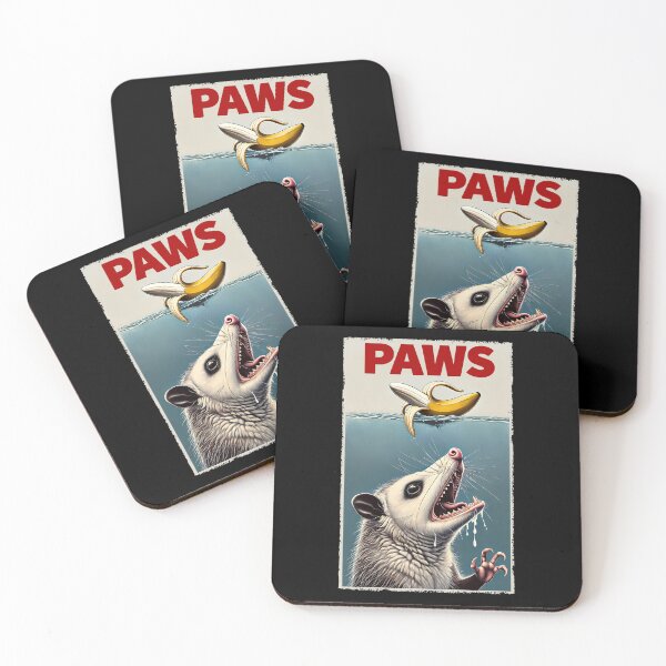 Item preview, Funny Possum and Banana Parody Paws Opossum Lover designed and sold by Kimberley King Art  King Art.