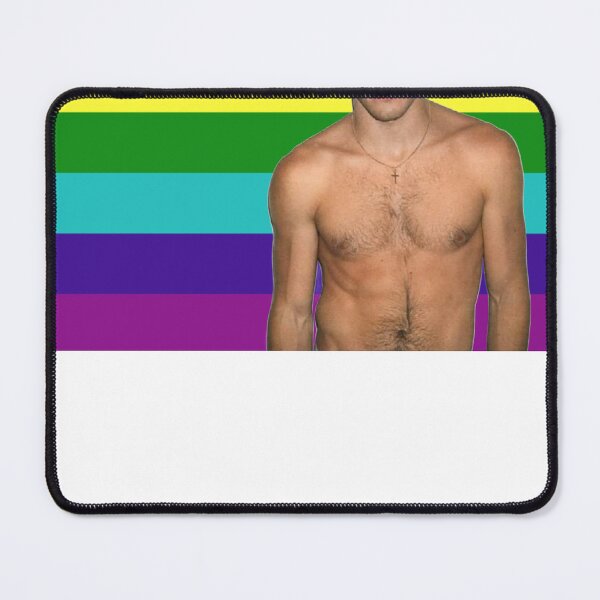 Item preview, Jake gyllenhaal shirtless pride flag designed and sold by chromaticanico.