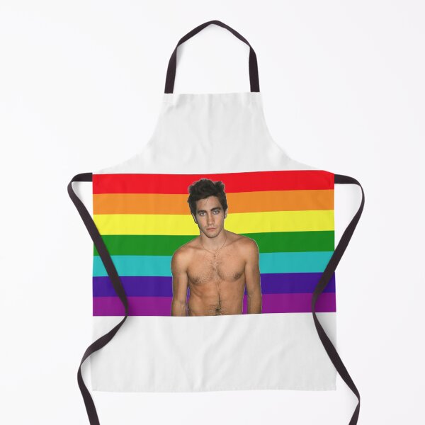 Artikelvorschau, Jake Gyllenhaal ohne Hemd Pride Flag entworfen und verkauft von chromaticanico.