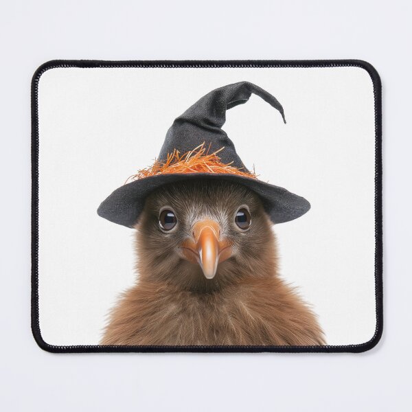 Item preview, Kiwi Bird Wearing Halloween Witch Hat designed and sold by LazyOwlStore.