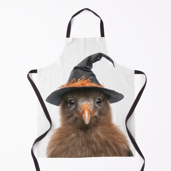 Item preview, Kiwi Bird Wearing Halloween Witch Hat designed and sold by LazyOwlStore.