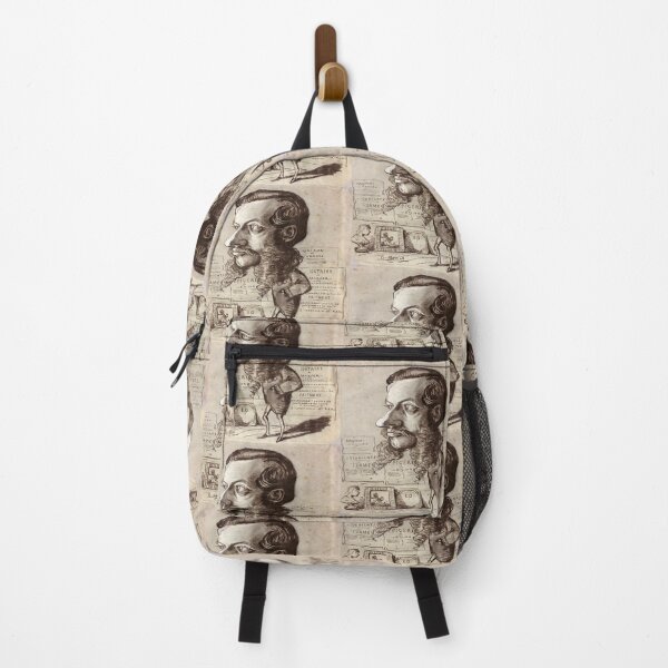 Item preview, Caricature of Léon Manchon by Claude Monet designed and sold by Tamas Das.