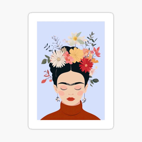 Item preview, Frida Kahlo - The Melody of Healing designed and sold by ArtHouseNiklas.