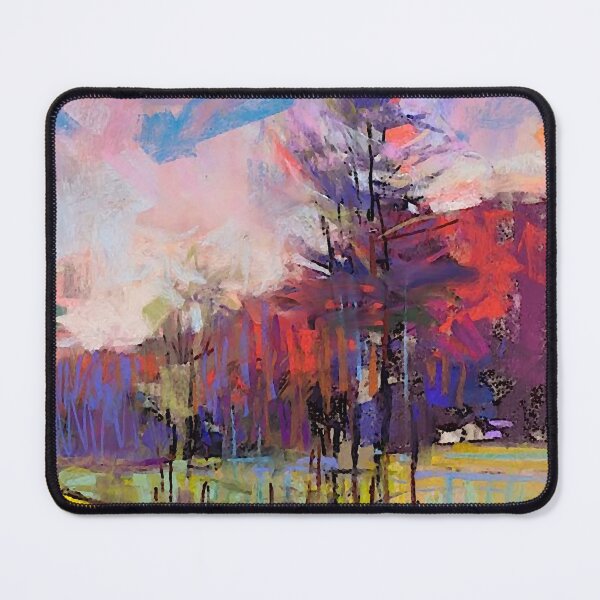 Item preview, Colorful Forest Landscape designed and sold by ViaARTfactory.