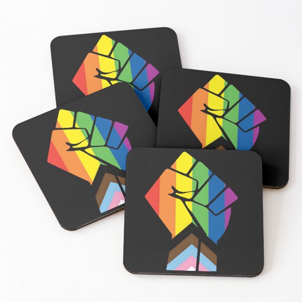 Item preview, LGBT+ raised fist designed and sold by BeJahMan.