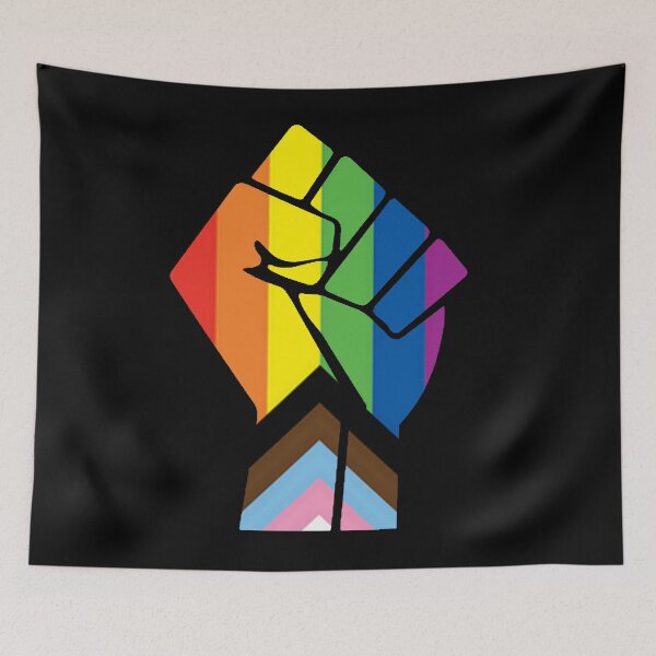 Item preview, LGBT+ raised fist designed and sold by BeJahMan.