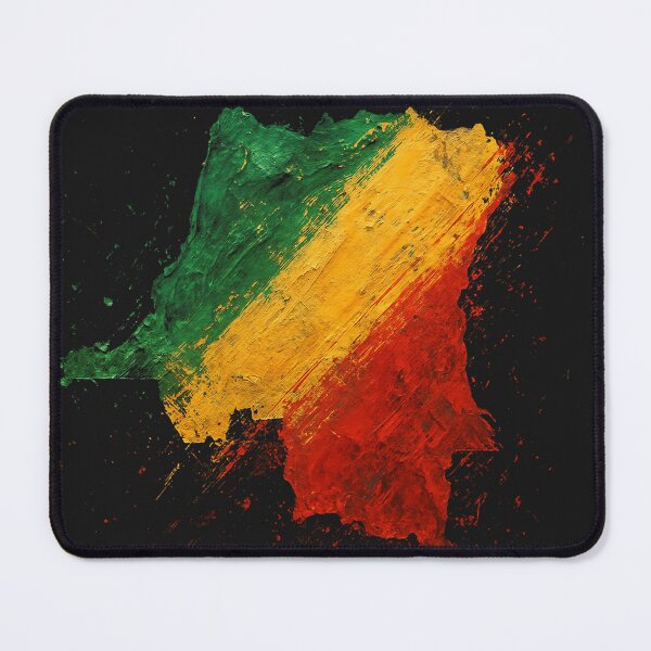 Item preview, Painted Congo flag designed and sold by ilakz.