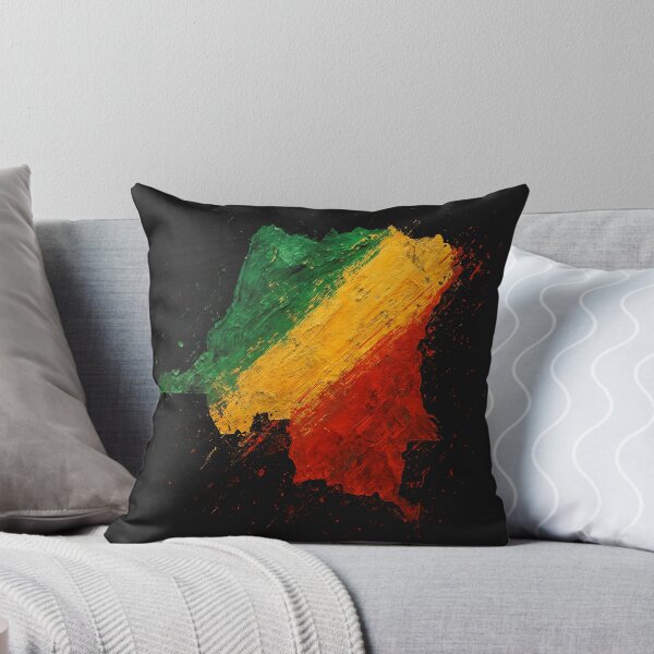 Item preview, Painted Congo flag designed and sold by ilakz.