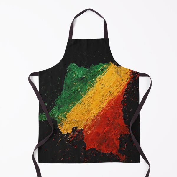 Item preview, Painted Congo flag designed and sold by ilakz.